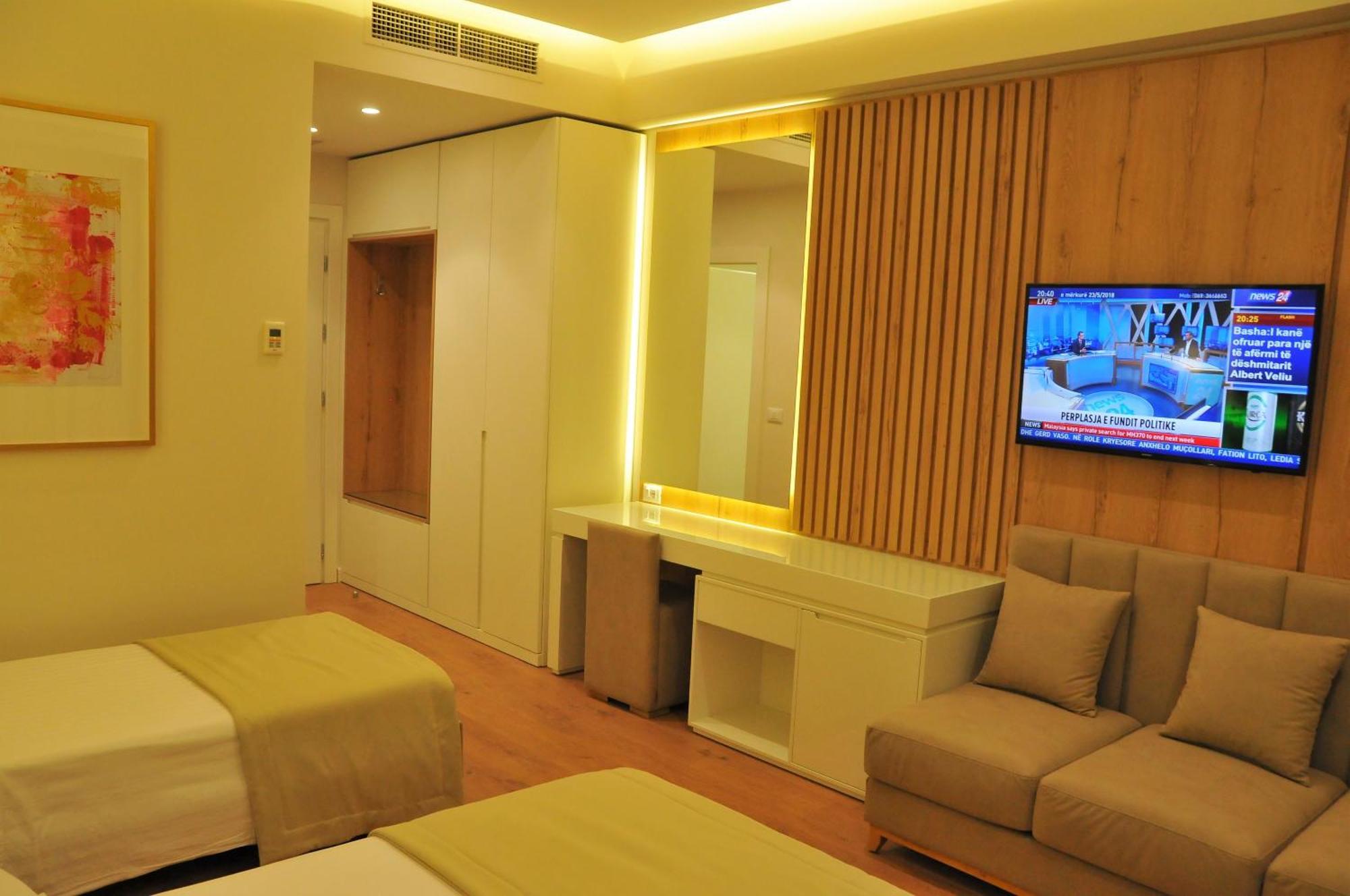 Paradise Beach Hotel Radhimë Habitación foto